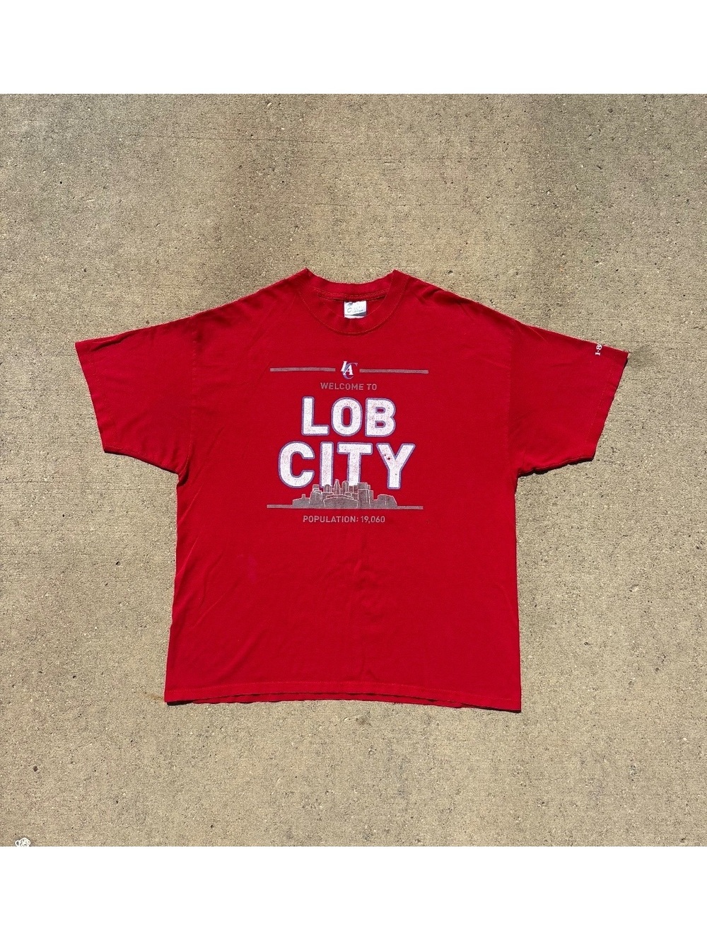 LA Clippers Lob City Playoffs Double Sided Tee XL Vintage
